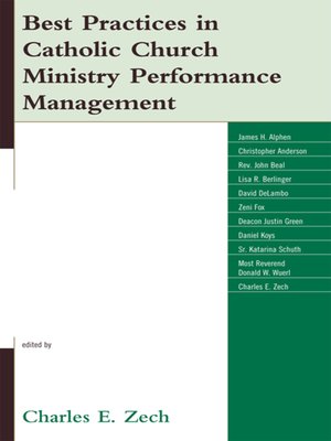 cover image of Best Practices in Catholic Church Ministry Performance Management